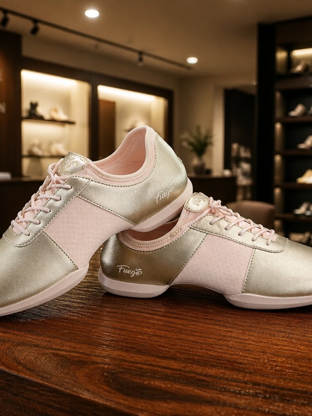 Fuego Split Sole Dance Sneakers   Women's Size 12 Mens 10.5
